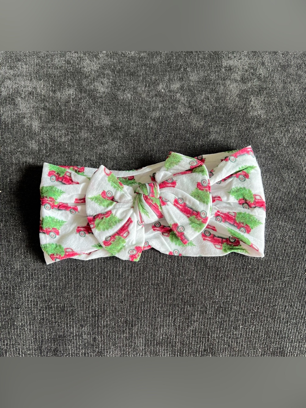 NWOT Christmas Tree Truck Headband